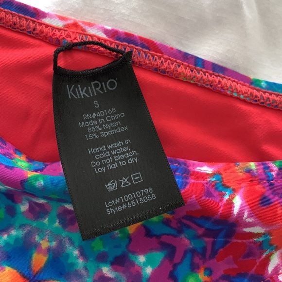 Brand new size small bikini bottoms colourful KIKIRIO Brazil swim - Picture 3 of 4